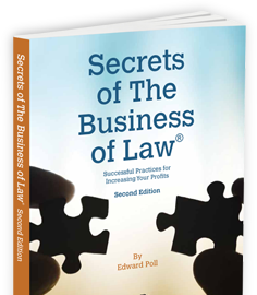 Secrets of The Business of Law: Successful Practices for Increasing Your Profits!, Second Edition